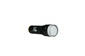 SCL 16mm LED INDICATOR 230AC WHITE