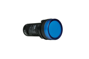 SCL 22mm TEST LED 110VAC BLUE