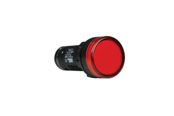 SCL 22mm TEST LED 110VAC RED