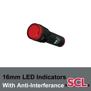 16mm Anti-Interferance LED Indicators