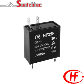 HONGFA PCB POWER RELAY 5VDC 20A 1NO HF25F/005-HS