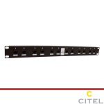 CITEL 19" RACK 12 PORT TELECOM ADSL LINES- CONNECTOR 110/RJ45