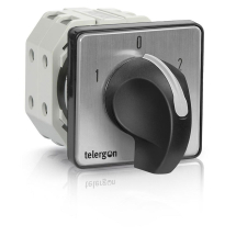 TELERGON CHANGEOVER CAM SWITCH 125A 2P SPRING RETURN TO 0
