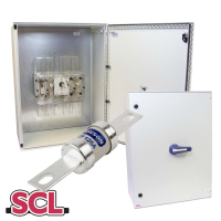 GRP Enclosed Switch Fuses with Fuses