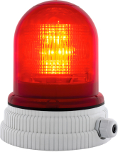 SIRENA TYPE 200 LED RED V110AC GREY BASE