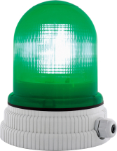 SIRENA TYPE 200 LED GREEN V110AC GREY BASE