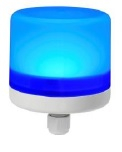 SIRENA E-LITE LED BLUE QC M12 24VDC