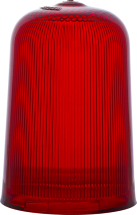 SIRENA RA FLUTED SPARE DOME RED
