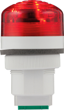 SIRENA P40 A LED RED V12/24DAC GREY BASE