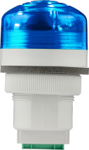 SIRENA P40 A LED BLUE V48/240AC GREY BASE