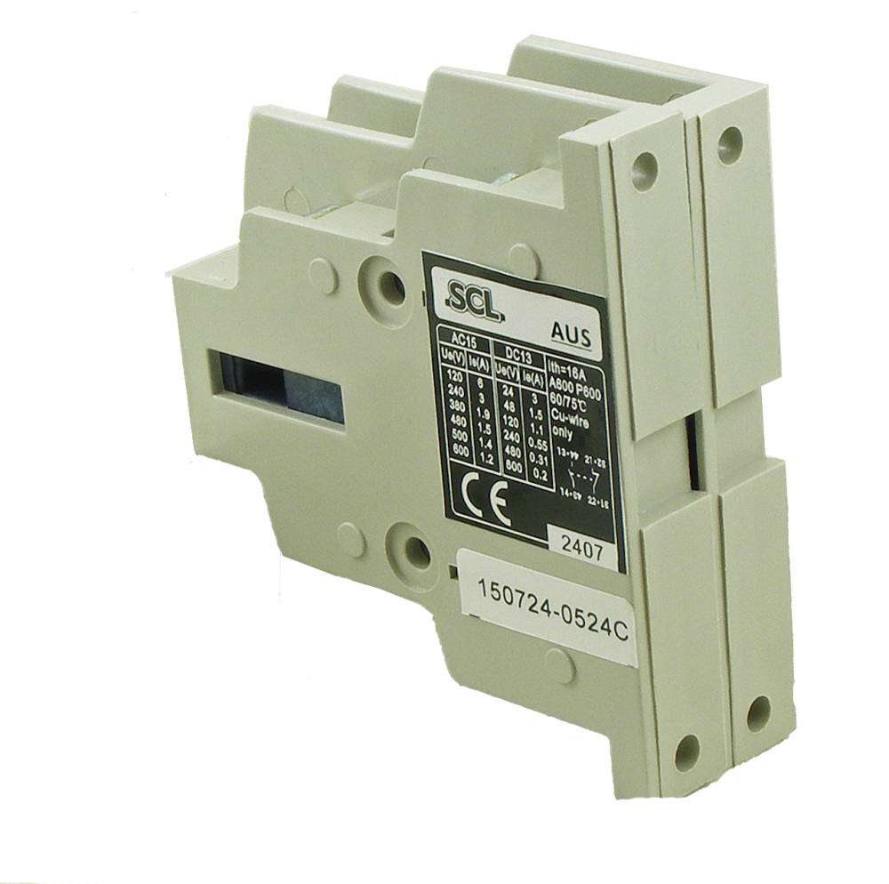 Auxiliary Contacts for Contactors AUXILIARY CONTACT SIDE MOUNT 1N/O ...