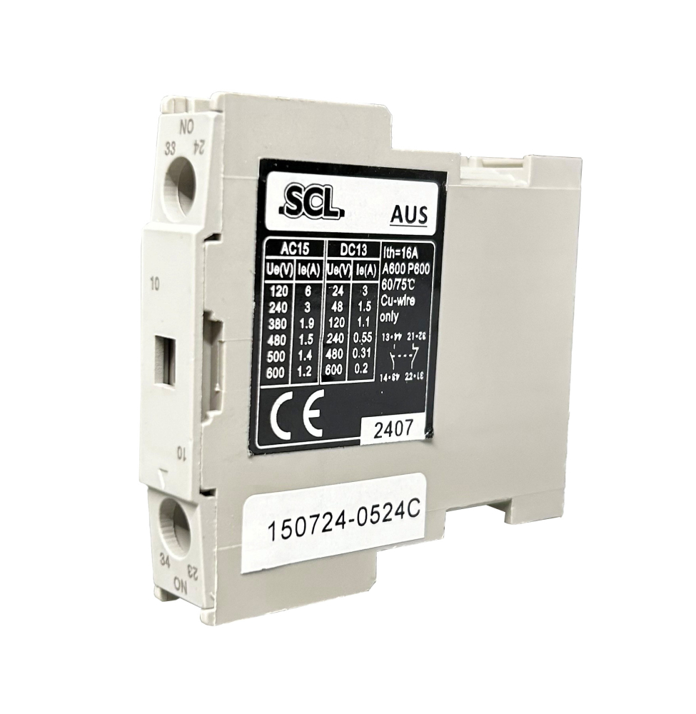 AUXILIARY CONTACT SIDE MOUNT 1N/O FOR MINI CONTACTOR - Switchtec Ltd ...
