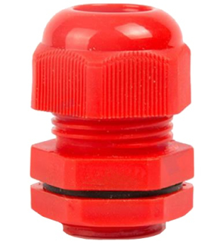 SCL M20 CABLE GLAND 6-12MM RED IP68 SCL M20 CABLE GLAND 6-12MM RED IP68