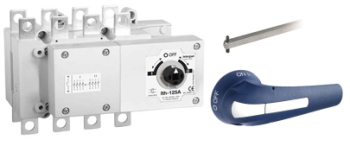 TELERGON CHANGEOVER SWITCH KIT 3P+N 160A HANDLE SHAFT+SHROUDS TELERGON CHANGEOVER SWITCH KIT 3P+N 160A HANDLE SHAFT+SHROUDS