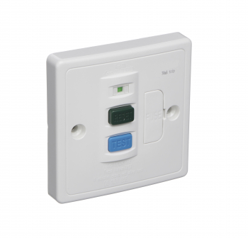 Single Rcd RCD Switched Sockets & Spur Outlets SCL SINGLE RCD SPUR OUTLET PLASTIC ...