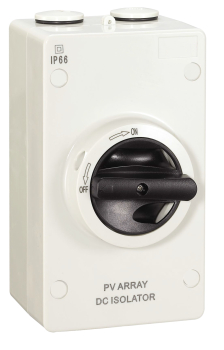 SCL 32A TRUE DC ENCLOSED ISOLATOR IP66 1000VDC SCL 32A TRUE DC ENCLOSED ISOLATOR IP66 1000VDC