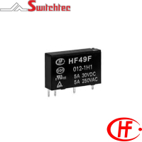 HF49F Series - DC Version 1 Pole Normally Open 5 Amp - 1 Form A