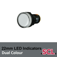 22mm Dual Colour LED Indicators