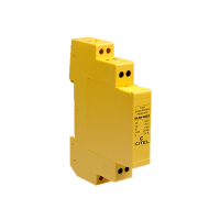 1 Pair Pluggable Din Rail Telecoms SPD with Line Cut-off