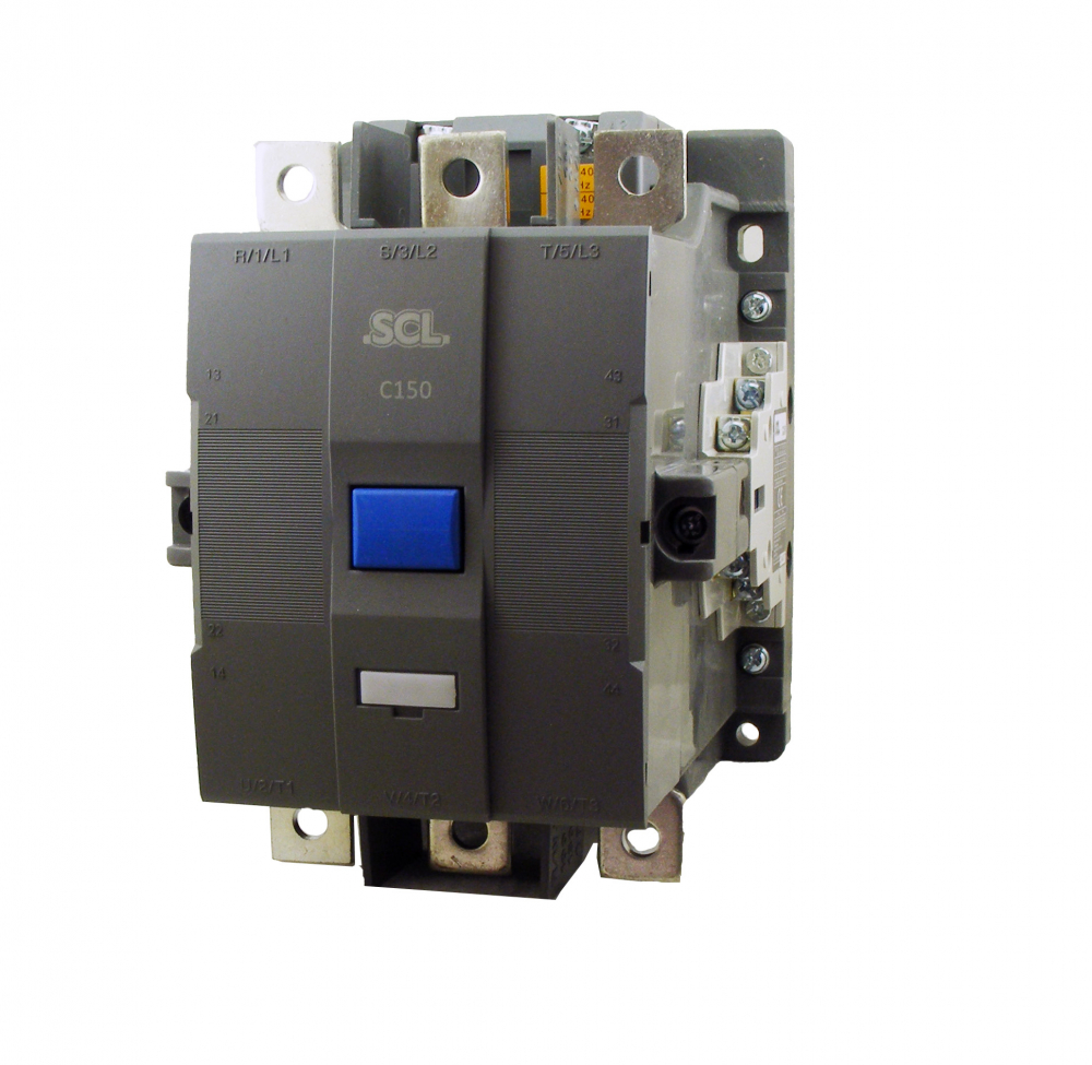 AC Contactors CONTACTOR 150 AMP 3 POLE 240VAC + 2 N/O 2 N/C AUX ...