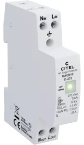 CITEL 1PHASE TYPE2 COMPACT SPD IMAX 10KA 230VAC TT-TN 25A CITEL 1PHASE TYPE2 COMPACT SPD IMAX 10KA 230VAC TT-TN 25A