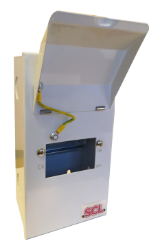 4 Module distribution box - SCL 4 MODULE METAL IP30 DISTRIBUTION BOX ...