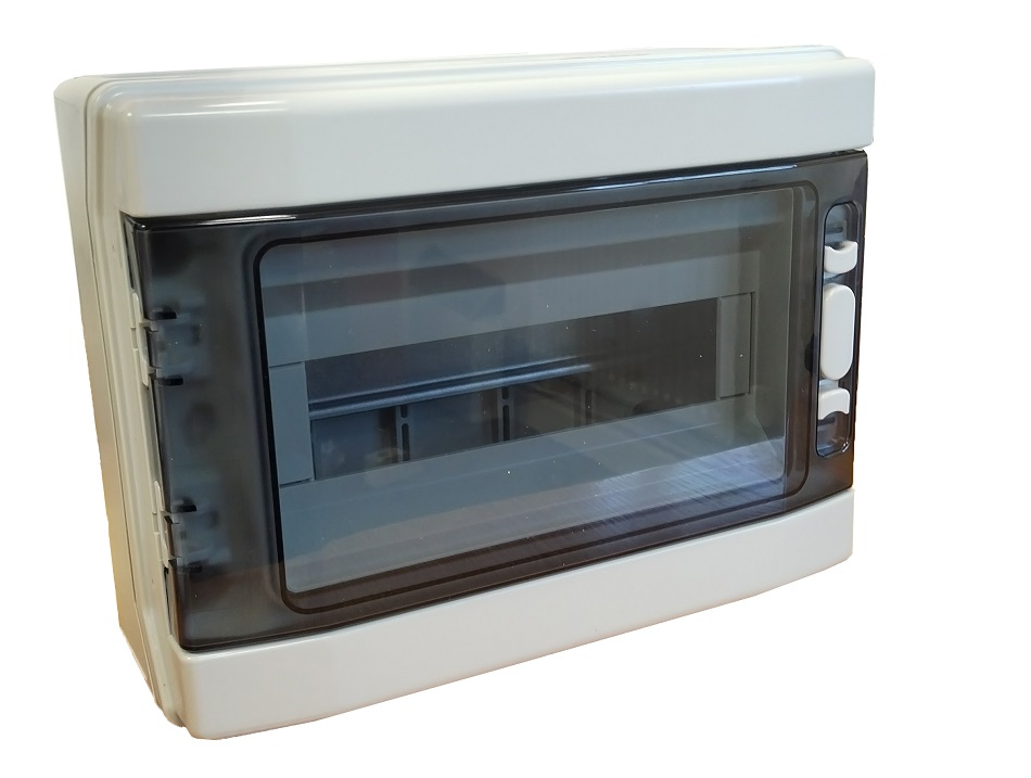 IP65 Plastic Consumer Enclosures - SCL 12 MODULE PLASTIC ABS/PC ...