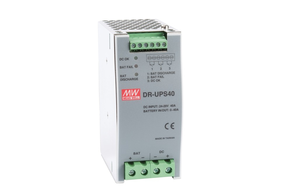 Meanwell DR UPS & Redundancy Series - 24VDC 20A REDUNDANCY MODULE ...