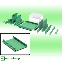 EUROCLAMP PCB PROFILE SUPPORT 107mm PROFILE CUT TO 156.5mm