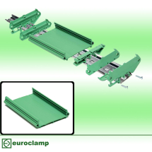 EUROCLAMP PCB PROFILE SUPPORT 72mm PROFILE CUT TO 117.5mm
