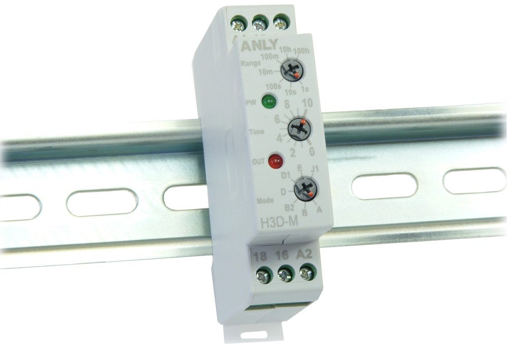 Multifunction Din Rail Mount Timers - ANLY MULTI FUNCTION TIMER 12-240V ...
