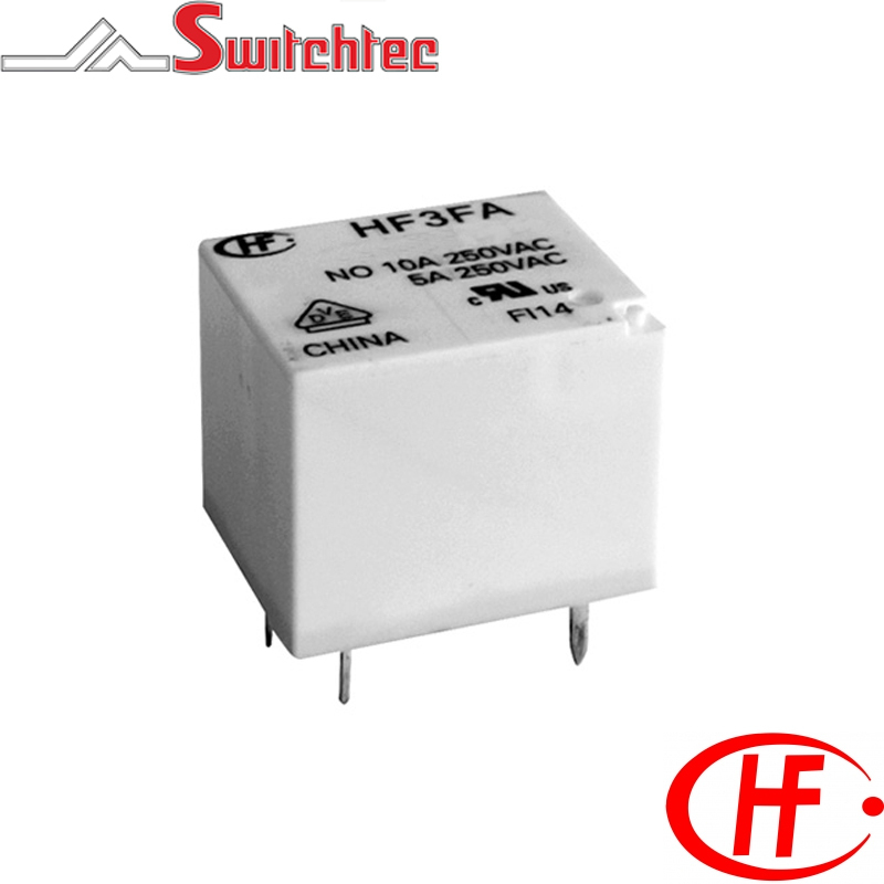 Hongfa Sugar Cube Power Relays HONGFA PCB CUBE RELAY 6VDC 5A SPDT HF3FA ...