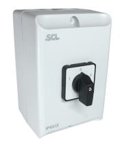 SCL 80AMP 2 POLE IP65 ENCLOSED CHANGE OVER SWITCH