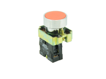 SCL 22MM PUSHBUTTON RED + 1NC