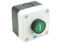 SCL PUSHBUTTON STATION GREEN WITH 1 NO CONTACT