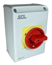SCL 100A 3 POLE IP65 ENCLOSED ISOLATOR