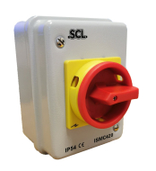 SCL 20AMP 4 POLE IP54 METAL ENCLOSED ISOLATOR
