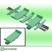 EUROCLAMP PCB MODULAR SUPPORT 107mm ELEMENT 35mm + FOOT