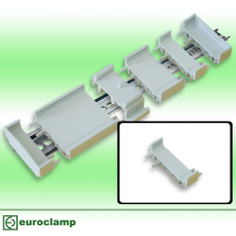 EUROCLAMP PCB MODULAR SUPPORT 45mm CENTRAL ELEMENT 11.25mm