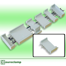 EUROCLAMP PCB MODULAR SUPPORT 45mm CENTRAL ELEMENT 22.5mm