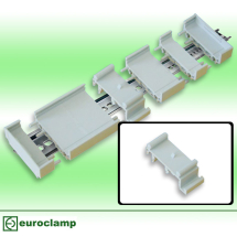 EUROCLAMP PCB MODULAR SUPPORT 45mm DIN RAIL FOOT