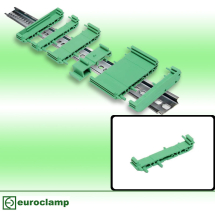 EUROCLAMP PCB MODULAR SUPPORT 72mm CENTRAL ELEMENT 11.25mm