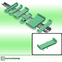EUROCLAMP PCB MODULAR SUPPORT 72mm CENTRAL ELEMENT 22.5mm