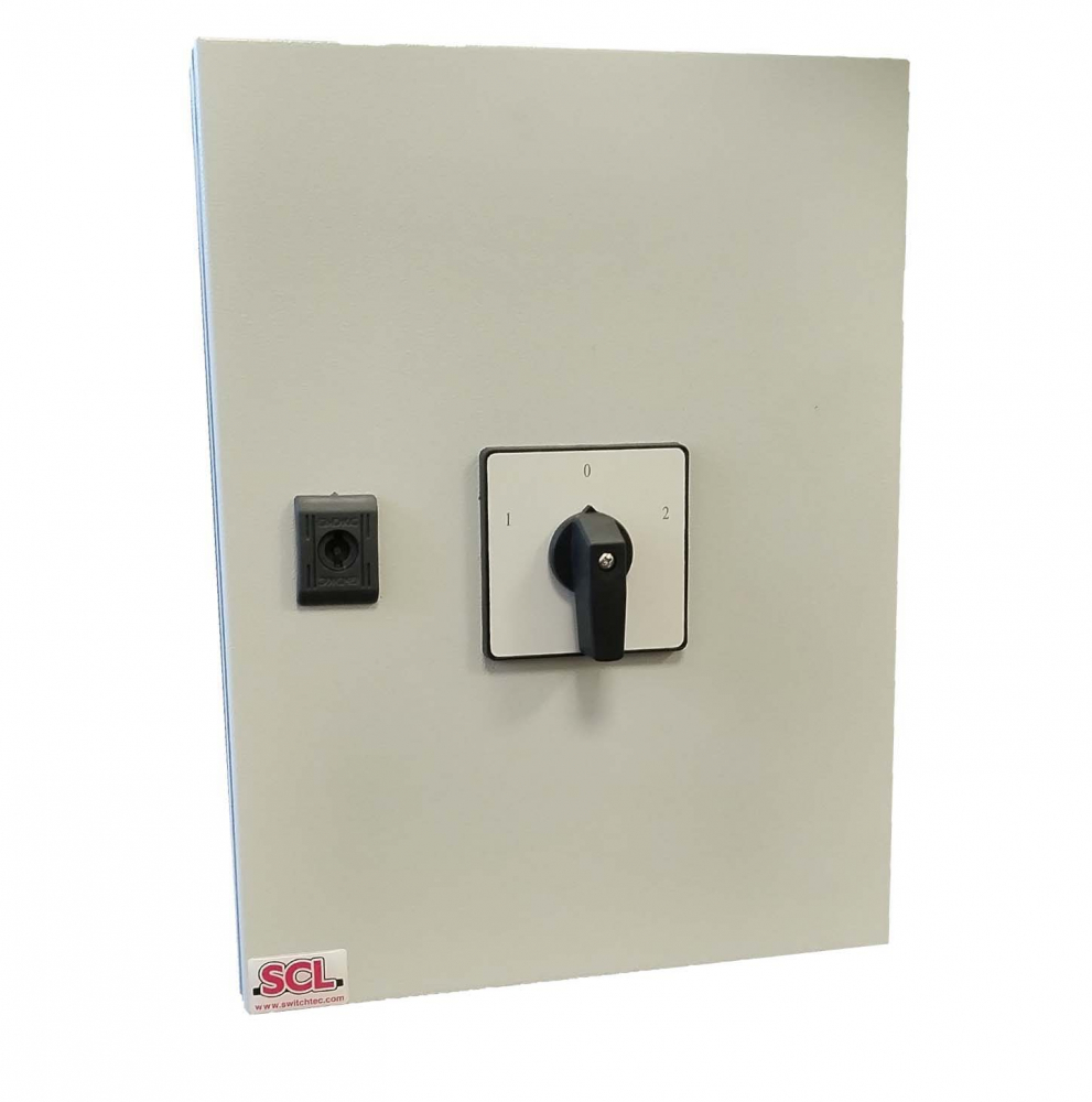 4P Metal Enclosed Changeover Switches - SCL CHANGEOVER SWITCH 100A 4P ...