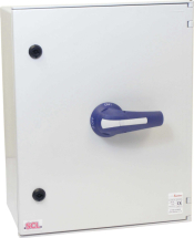 TELERGON ON-OFF SWITCH FUSE 32A 3P+N IP65 GRP ENCLOSURE