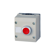 TEND CONTROL STATION-MOM RED WITH 1 N/C CONTACT BLOCK