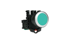 TEND 22mm PUSHBUTTON GREEN WITH 1 N/O CONTACT BLOCK