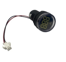 SCL 22mm AMMETER 230VAC RED 0.1-100A