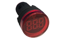 SCL 22mm VOLTMETER 50-380VAC RED