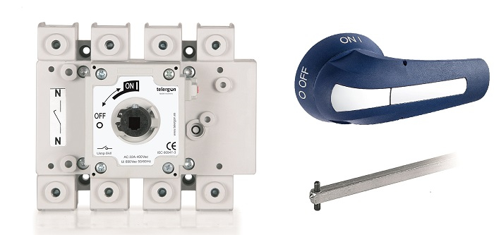 Telergon 3 Pole & Neutral Switch Disconnector, Handle & Shaft Kits ...